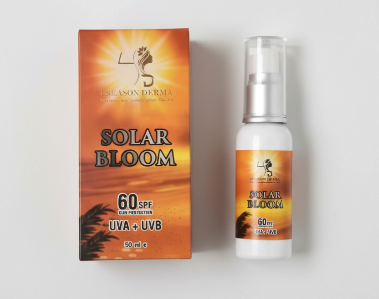 Solar Bloom Sun Protection – SPF 60 (UVA + UVB)